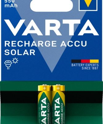 Acumulatori SOLAR R3 AAA Ni-MH 550mAh 1.2V 2buc/blister Varta 56733