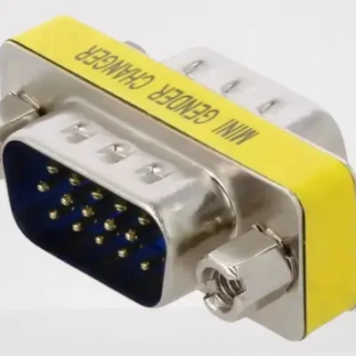 Adaptor VGA D-Sub 15 pini HD tata-tata CONNFLY DS1082-03-15F8LNDS