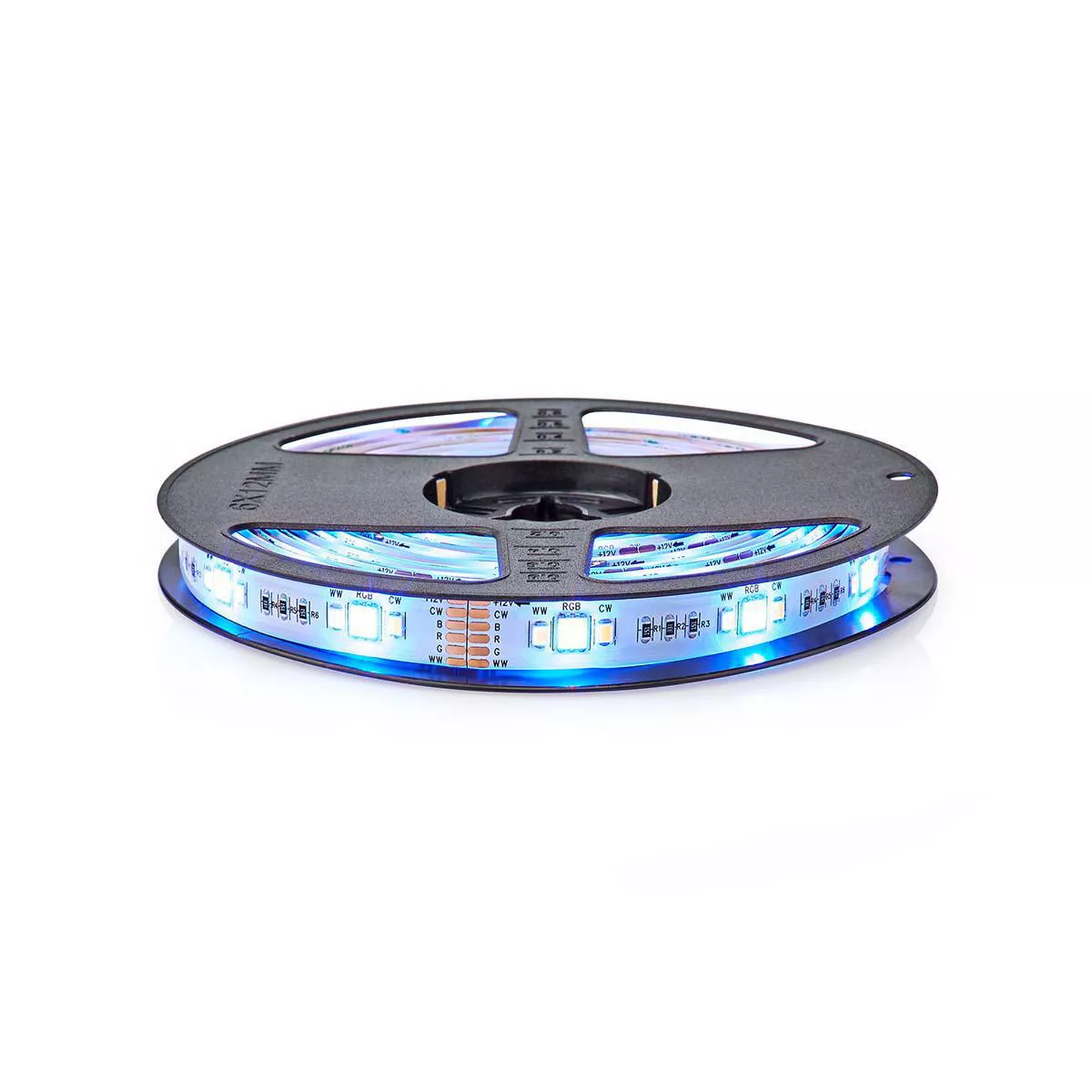 Banda LED 5050 5m Smart Wi-Fi Nedis RGB 2700.6500 5m - imagine 3