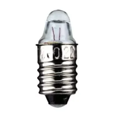 Bec E10 cu filet 2.2V 0.25A lentila Goobay