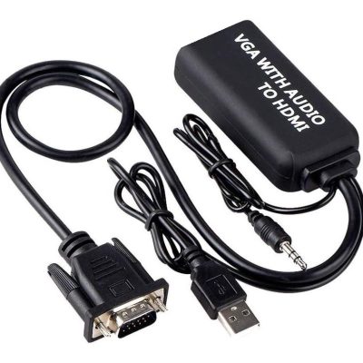 Cablu adaptor VGA la HDMI 1920x1200 cu sunet