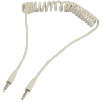 Cablu audio JACK spiralat 3.5 mm stereo tata la 3.5 mm stereo tata 1m Valueline