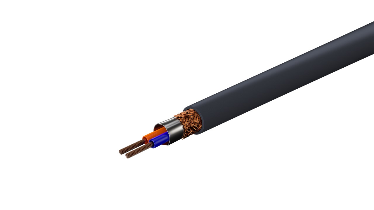 Cablu audio-video Profesional 1x RCA tata-tata 10m 75ohm OFC cupru dublu ecaranat AWG24 aurit Clicktronic 70449 - imagine 3