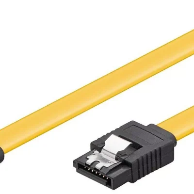 Cablu HDD S-ATA3 6Gbit/s 90 Clip SATA L - SATA L 1m GOOBAY