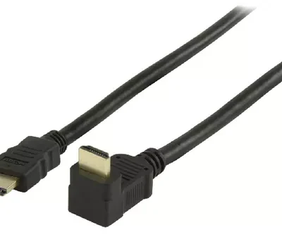 Cablu HDMI 90 grade cu functie Ethernet 5m VALUELINE