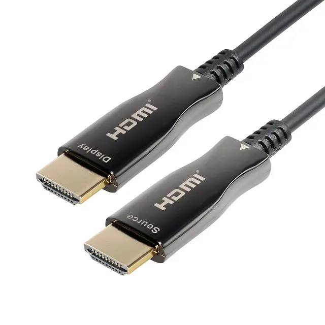 Cablu HDMI v2.0 Active Optical AOC 4K60Hz ARC Ethernet cu fibra optica 10m diam. cablu 4.5mm