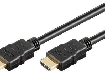 Cablu HDMI2.0 2m cu ethernet 4K Ultra HD 2160p 60Hz OFC 19p tata - HDMI 19p tata aurit Well