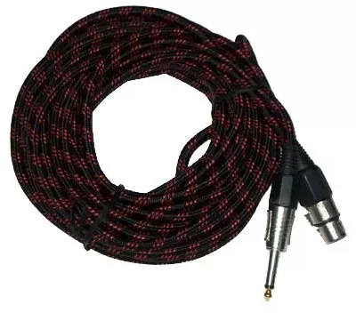 Cablu microfon XLR mama la 6.3 tata 5m Cabletech