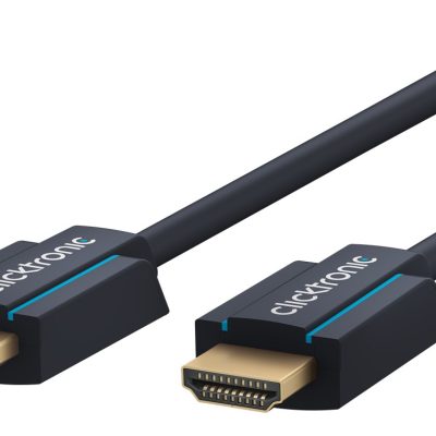 Cablu Profesional HDMI - HDMI 20m Ultra HD 4K 30Hz cu Ethernet OFC AWG24 aurit Clicktronic 70310