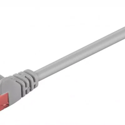 Cablu UTP CAT6 15m patchcord RJ45 x2 CCA neecranat gri Goobay