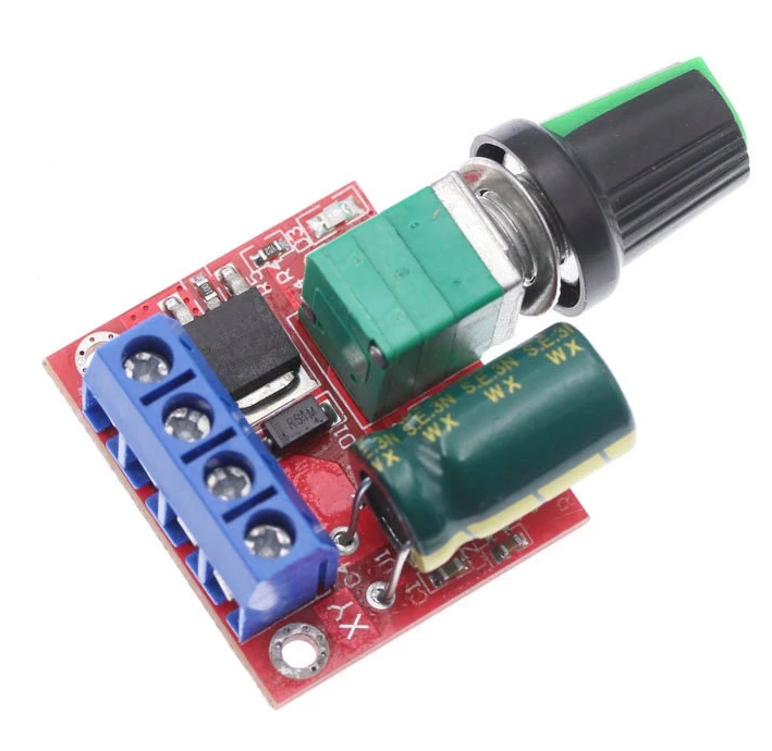 Controler de viteza a motorului 90W 5-28VDC 5A Driver PWM 5A - imagine 3