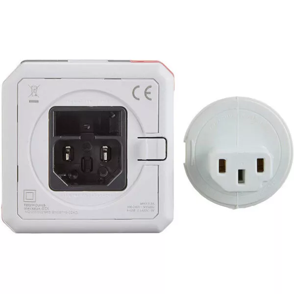 Hub mini USB 2.0 cu 4 porturi alb/rosu Allocacoc PowerUSB HUB - imagine 4