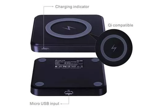 Incarcator pad charging portabil wireless TX-100 Luxa2 - imagine 4