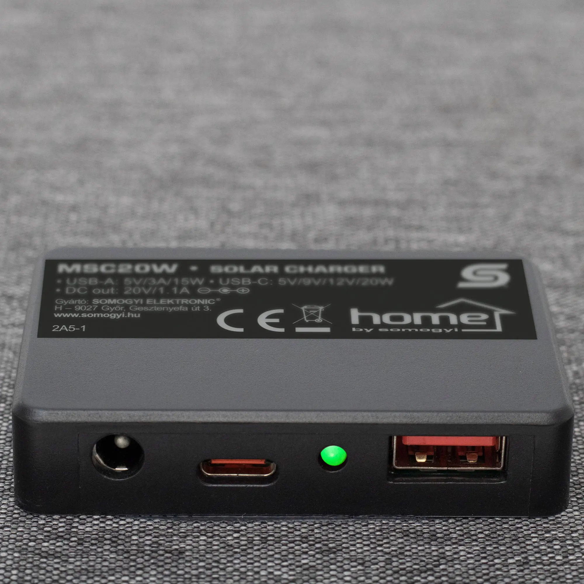 Incarcator solar USB portabil 10W Home MSC10W - imagine 4