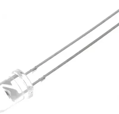 LED 5mm ultraviolet 3-3.8V ?d 370-380nm 15° 20mA 2.5÷4.5mW - 30÷85°C OPTOSUPPLY OSV2YL5111A