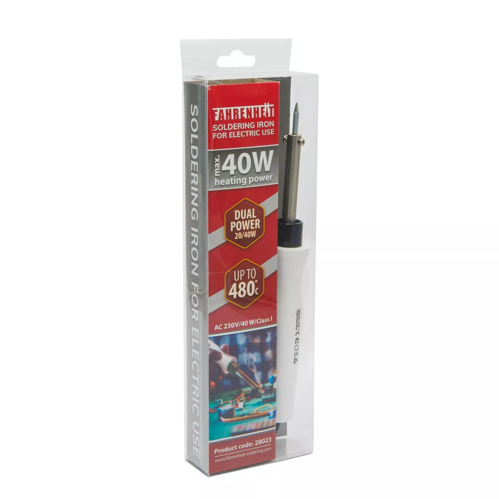 Letcon de lipit cu putere duala 20W/40W/230V CA Fahrenheit - imagine 2