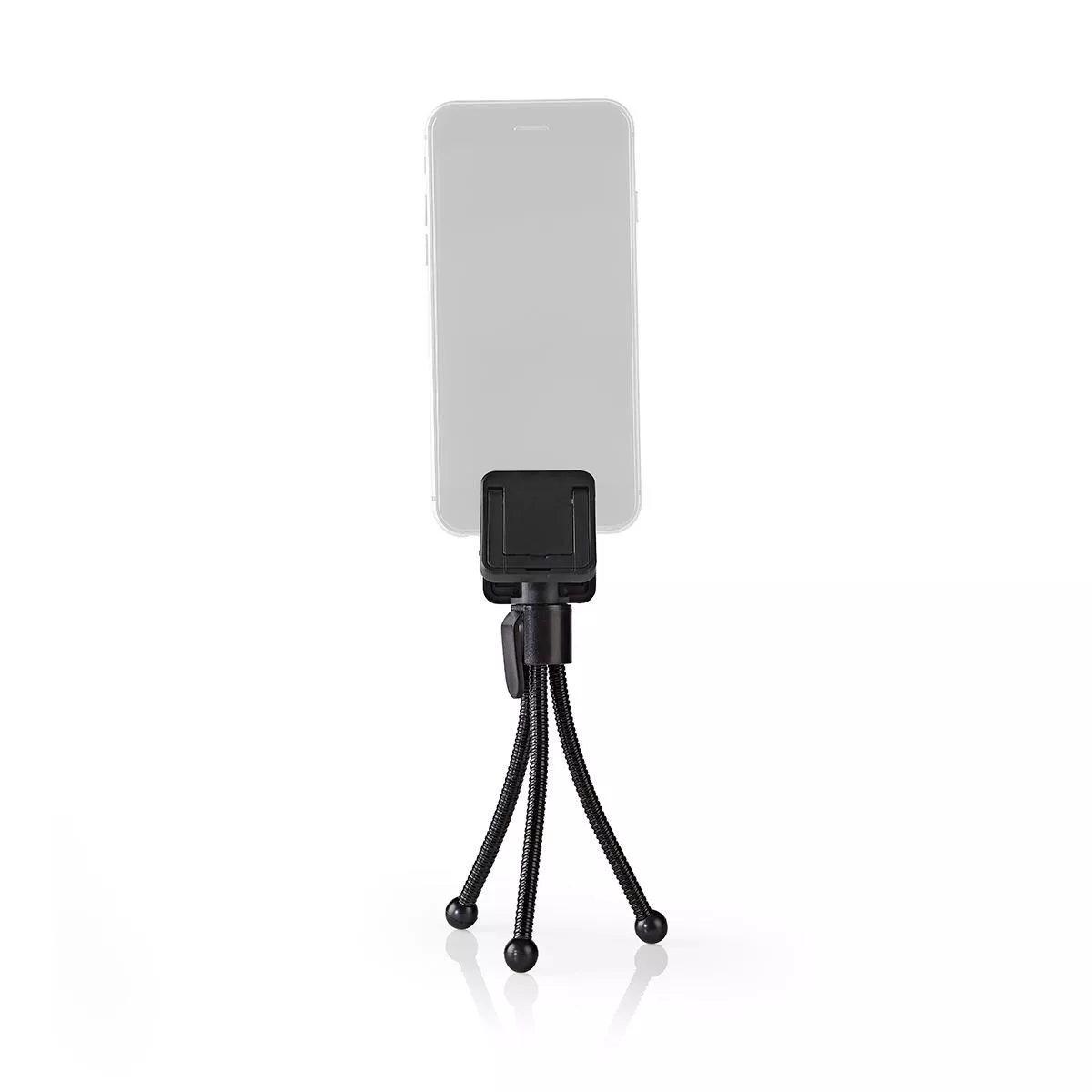 Mini trepied flexibil Nedis pentru smartphone 15.8cm negru