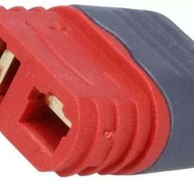 Mufa alimentare DC mama PIN 2 pe cablu lipite 25A AM-1015 AMASS