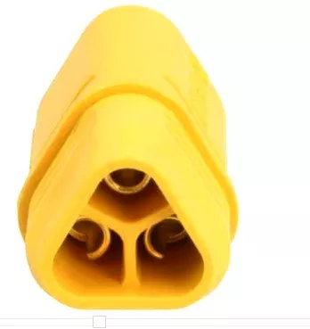 Mufa alimentare DC MT30 tata 3 pini pe cablu lipite 15A 500V AMASS MT30-M - imagine 4