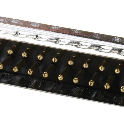 Mufa D-Sub 25 pini tata pe cablu lipire contacte bronz-fosfor ADAM TECH DB25-PD