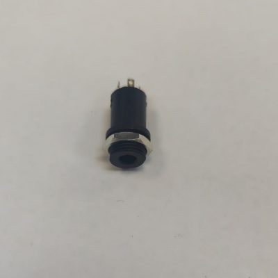 Mufa mama JACK 3.5 mm 4Pini 4 Contacte pe panou plastic filet lung