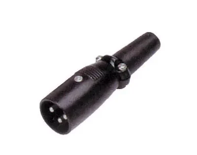 Mufa XLR tata la negru