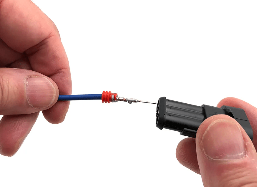 Pin tata cositorit 0.75-1.5mm2 20AWG-16AWG pentru Superseal 1.5 TE Connectivity 282109-1 - imagine 4