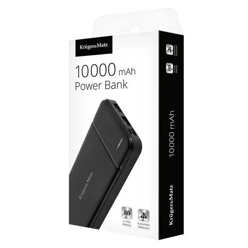 Power Bank 10000mAh Li-Poly Kruger&Matz KM0903 - imagine 4