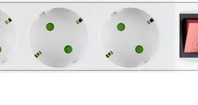 Prelungitor 4 prize 1.4m cu 2x USB 2.1A Goobay