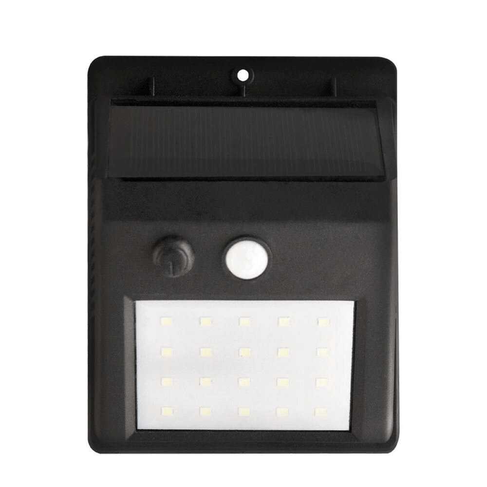 Proiector solar de perete cu senzor de miscare 100lm lumina rece Modee ML-WS105 - imagine 2