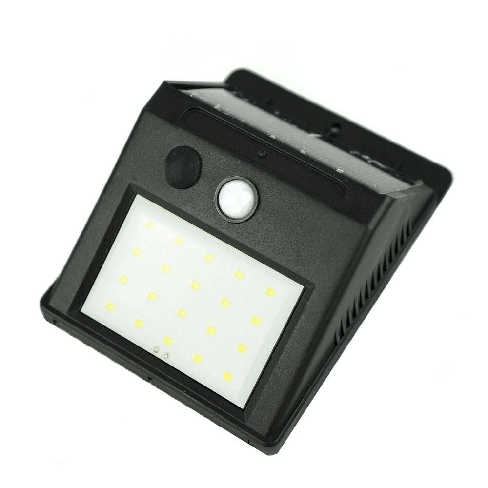 Proiector solar de perete cu senzor de miscare 100lm lumina rece Modee ML-WS105 - imagine 3