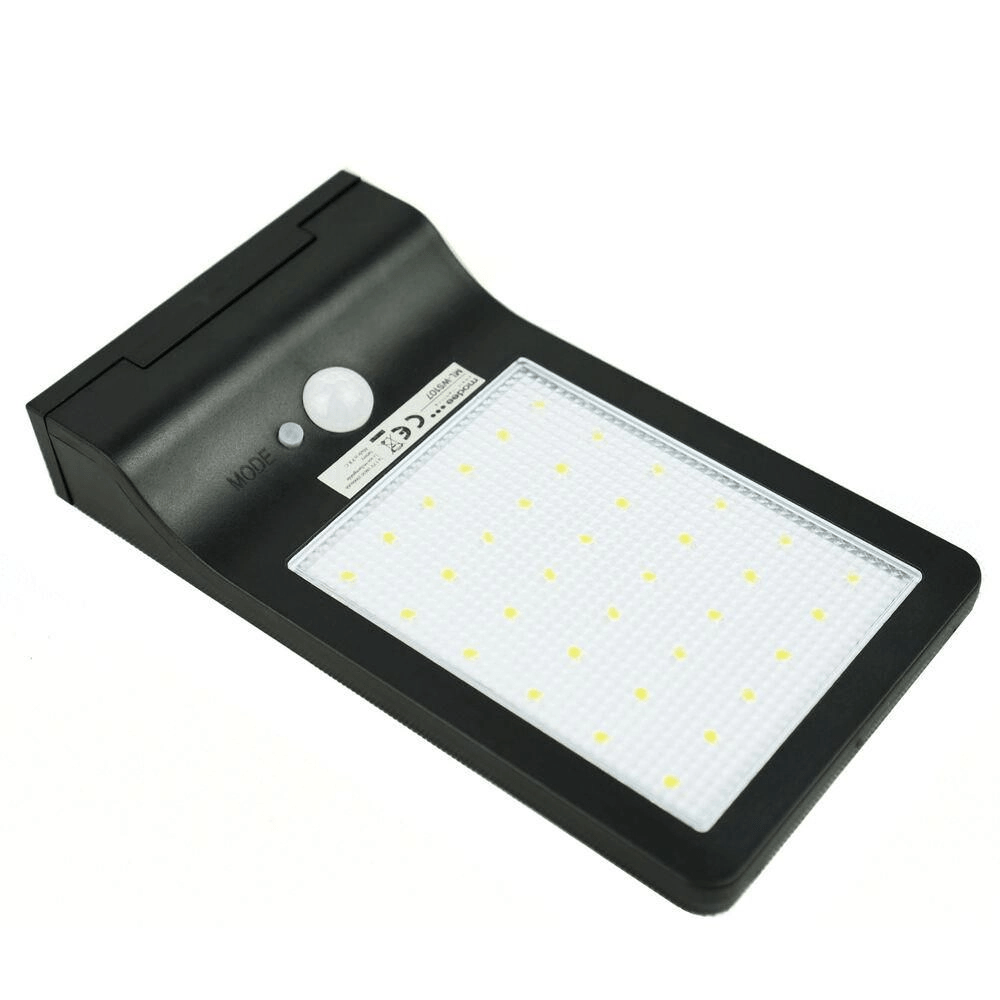 Proiector solar de perete cu senzor de miscare 300lm lumina rece Modee ML-WS107 - imagine 3