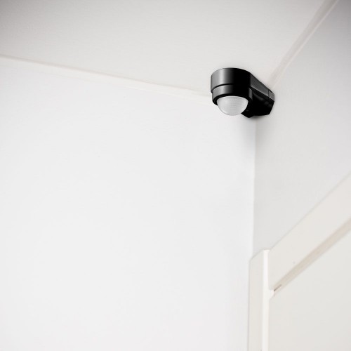 Senzor de miscare pe colt 240 grade 1200W 10m negru V-TAC - imagine 4