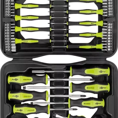 Set surubelnite Goobay 58 piese in carcasa plastic
