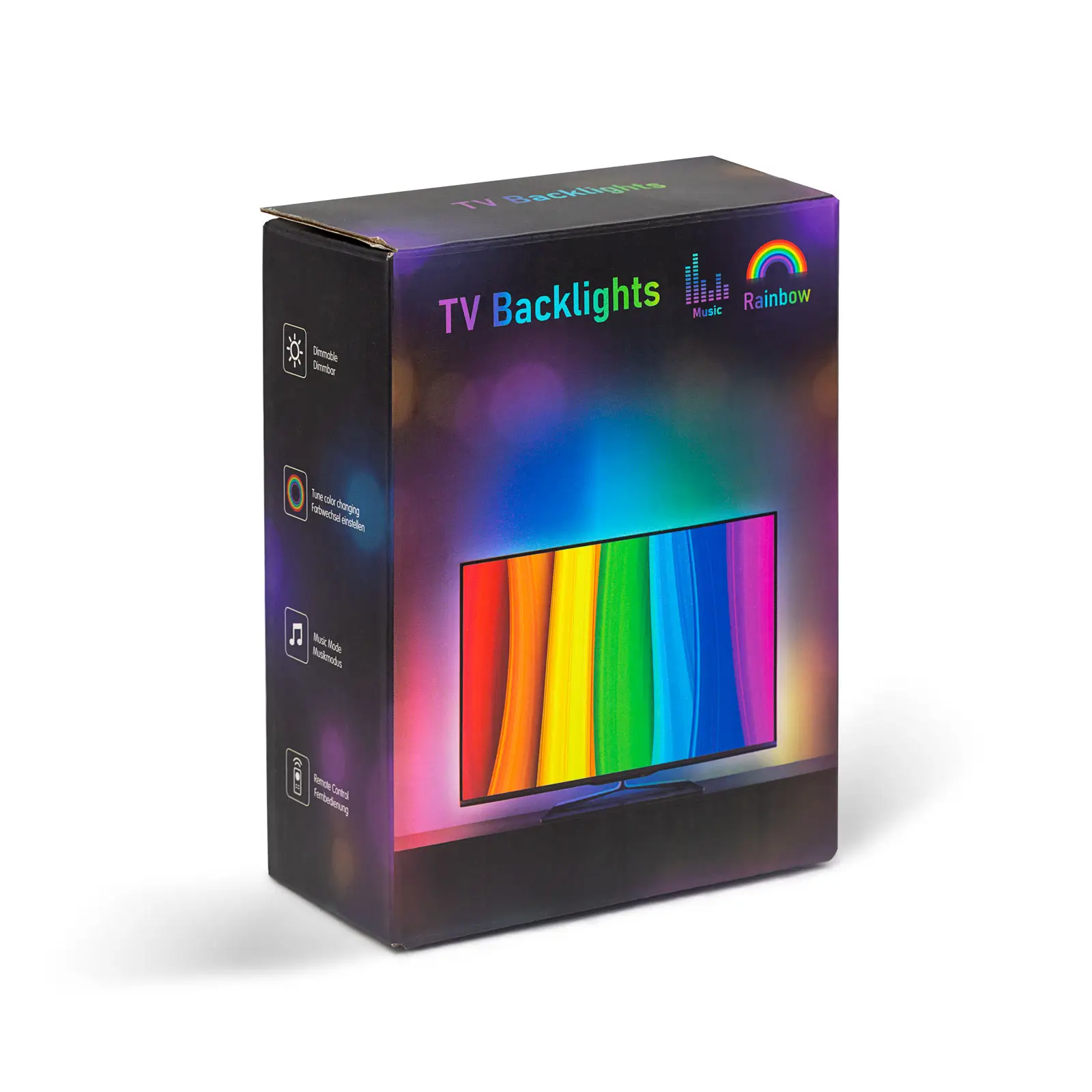 Sir 3m lumina Smart TV - USB 30 LED-uri RGB Bluetooth/telecomanda 58387 - imagine 4