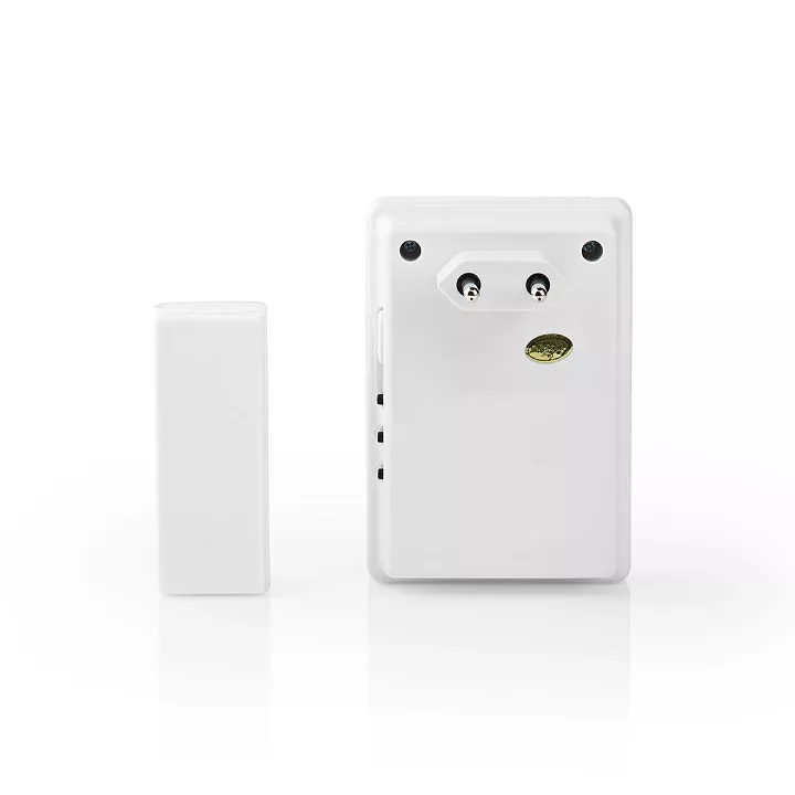 Sonerie fara fir 300m 36 melodii 80dB IP44 alb Nedis - imagine 3