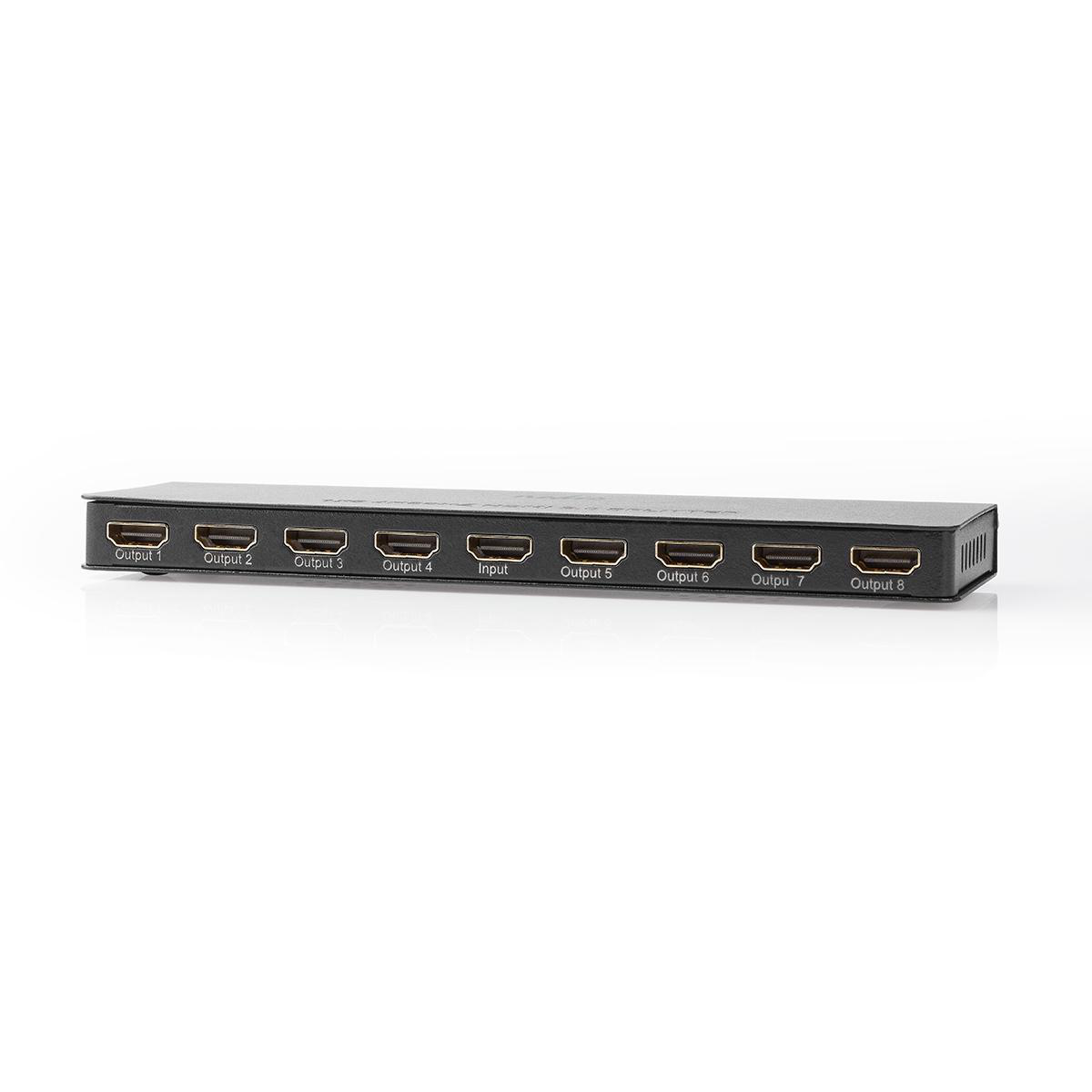 Splitter HDMI 4K 60Hz 8-porturi 1x intrare HDMI - 8x iesiri HDMI Nedis - imagine 7
