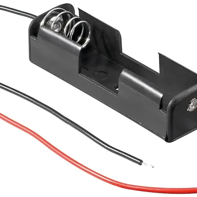 Suport baterii 1x AA R6 cu Capete de cablu libere 11460 Goobay